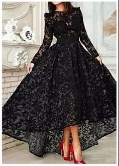 Fantastic Sweep Train Ball Gowns Formal Dresses Black Sweetheart Satin Sleeveless With Train Lace Up