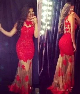 Amazing Sleeveless Sweetheart Sweep Train Lace Up Floor Length Beading and Lace Prom Dress Sweetheart