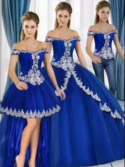 Sleeveless Off The Shoulder Lace Up Lace 15 Quinceanera Dress Off The Shoulder