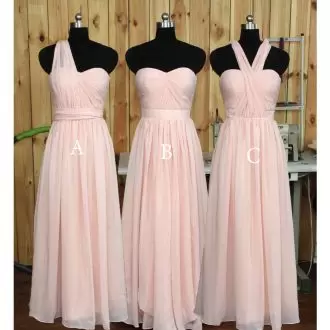 Fancy Peach Sweetheart Neckline Beading and Lace Wedding Guest Dresses Sleeveless Lace Up